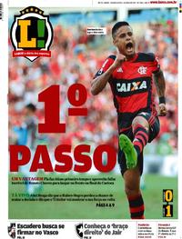 Capa do jornal Lance - Rio de Janeiro 01/05/2017