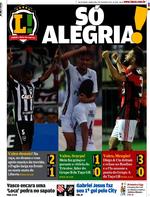 Capa do jornal Lance - Rio de Janeiro 02/02/2017