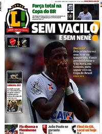 Capa do jornal Lance - Rio de Janeiro 02/03/2017