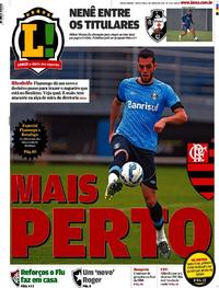 Capa do jornal Lance - Rio de Janeiro 02/06/2017