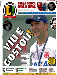 Capa do jornal Lance - Rio de Janeiro 02/09/2017