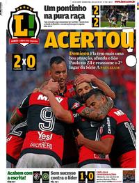 Capa do jornal Lance - Rio de Janeiro 03/07/2017