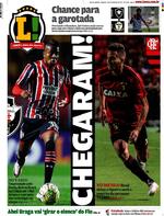 Capa do jornal Lance - Rio de Janeiro 04/02/2017