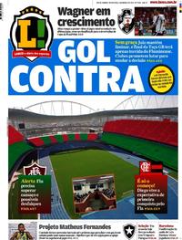 Capa do jornal Lance - Rio de Janeiro 04/03/2017