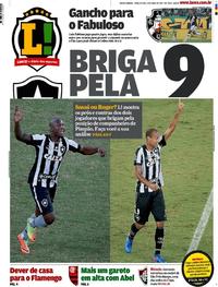 Capa do jornal Lance - Rio de Janeiro 04/04/2017