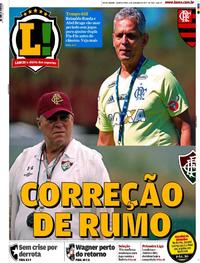 Capa do jornal Lance - Rio de Janeiro 04/10/2017