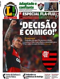 Capa do jornal Lance - Rio de Janeiro 05/05/2017