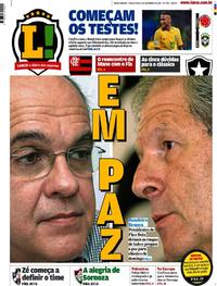 Capa do jornal Lance - Rio de Janeiro 05/09/2017