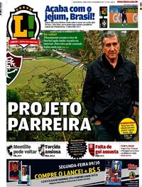 Capa do jornal Lance - Rio de Janeiro 05/10/2017