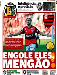 Capa do jornal Lance - Rio de Janeiro 05/12/2017