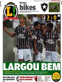 Capa do jornal Lance - Rio de Janeiro 06/04/2017