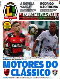 Capa do jornal Lance - Rio de Janeiro 06/05/2017