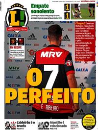 Capa do jornal Lance - Rio de Janeiro 07/06/2017