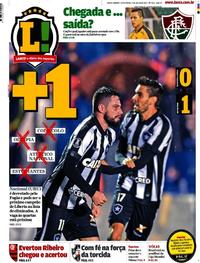 Capa do jornal Lance - Rio de Janeiro 07/07/2017