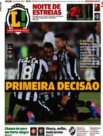 Capa do jornal Lance - Rio de Janeiro 08/02/2017