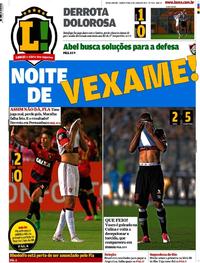 Capa do jornal Lance - Rio de Janeiro 08/06/2017