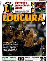 Capa do jornal Lance - Rio de Janeiro 09/02/2017