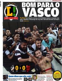 Capa do jornal Lance - Rio de Janeiro 09/04/2017