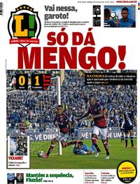 Capa do jornal Lance - Rio de Janeiro 09/07/2017