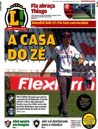 Capa do jornal Lance - Rio de Janeiro 09/09/2017