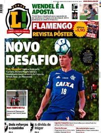 Capa do jornal Lance - Rio de Janeiro 10/05/2017