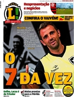 Capa do jornal Lance - Rio de Janeiro 12/01/2017