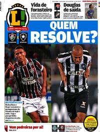 Capa do jornal Lance - Rio de Janeiro 12/07/2017