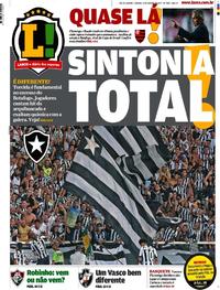 Capa do jornal Lance - Rio de Janeiro 12/08/2017