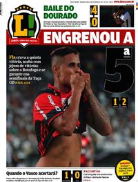 Capa do jornal Lance - Rio de Janeiro 13/02/2017