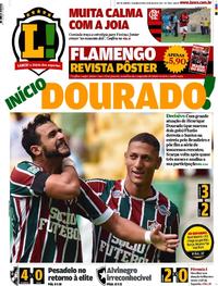 Capa do jornal Lance - Rio de Janeiro 15/05/2017