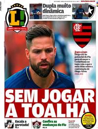 Capa do jornal Lance - Rio de Janeiro 15/07/2017
