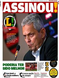 Capa do jornal Lance - Rio de Janeiro 15/08/2017