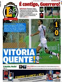 Capa do jornal Lance - Rio de Janeiro 15/10/2017