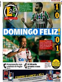 Capa do jornal Lance - Rio de Janeiro 16/10/2017