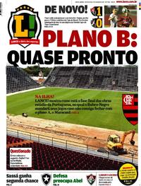 Capa do jornal Lance - Rio de Janeiro 17/03/2017