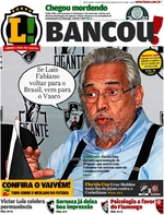 Capa do jornal Lance - Rio de Janeiro 18/01/2017