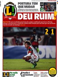 Capa do jornal Lance - Rio de Janeiro 18/05/2017