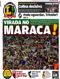 Capa do jornal Lance - Rio de Janeiro 19/04/2017