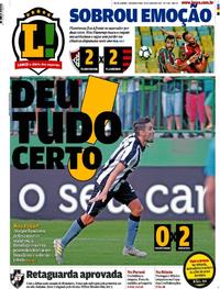 Capa do jornal Lance - Rio de Janeiro 19/06/2017