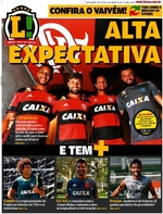 Capa do jornal Lance - Rio de Janeiro 20/01/2017