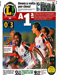 Capa do jornal Lance - Rio de Janeiro 21/05/2017