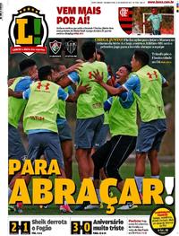 Capa do jornal Lance - Rio de Janeiro 21/08/2017