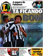 Capa do jornal Lance - Rio de Janeiro 23/01/2017