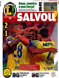 Capa do jornal Lance - Rio de Janeiro 23/07/2017