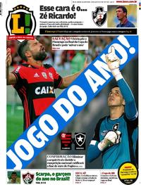 Capa do jornal Lance - Rio de Janeiro 23/08/2017