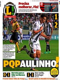 Capa do jornal Lance - Rio de Janeiro 24/07/2017