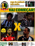 Capa do jornal Lance - Rio de Janeiro 25/01/2017