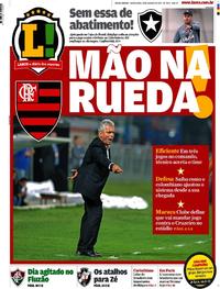 Capa do jornal Lance - Rio de Janeiro 25/08/2017