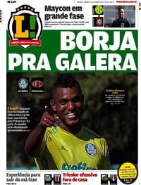 Capa do jornal Lance - Rio de Janeiro 26/02/2017