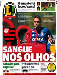 Capa do jornal Lance - Rio de Janeiro 26/09/2017